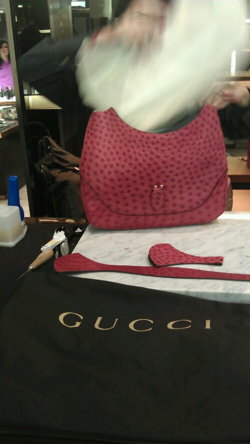 Stuffing rose Gucci bag